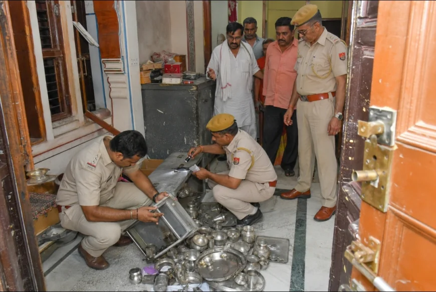 अजमेर में कांग्रेस नेता के पुश्तैनी मकान में बड़ी चोरी, 15-20 किलो चांदी और 200 ग्राम सोना ले उड़े चोर